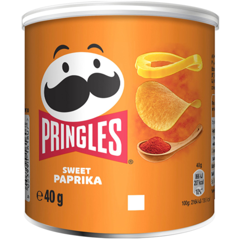 Pringles Paprika 40 g Chips würzig knuspriger Klassiker